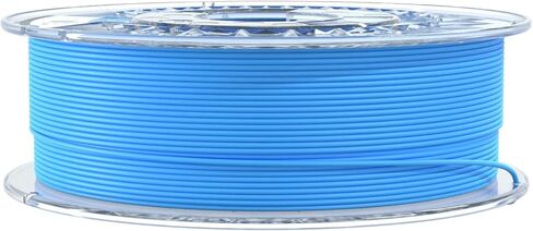 لفة خيوط PLA باللون الأزرق الفاتح غير اللامع، بكرة 1 كجم من خيوط الطابعة ثلاثية الأبعاد، 1.75 مم PLA مع تسامح +/- 0.03 مم، خالية من التشابك وخيوط منخفضة in Kuwait