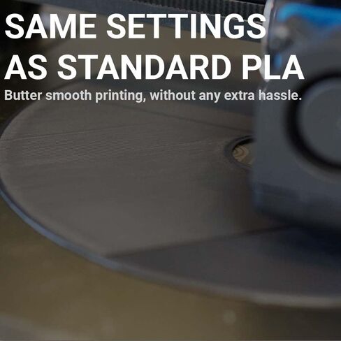 لفة خيوط PLA باللون الأزرق الفاتح غير اللامع، بكرة 1 كجم من خيوط الطابعة ثلاثية الأبعاد، 1.75 مم PLA مع تسامح +/- 0.03 مم، خالية من التشابك وخيوط منخفضة in Kuwait