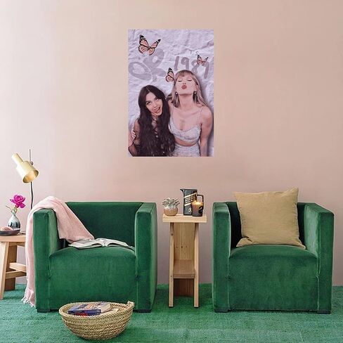 GORVIC Olivia Poster Rodrigo Posters Canvas Poster Room Aesthetic Decoration Wall Art Home Holiday Gift Unframe-style-9 12x18inch(30x45cm) in Saudi Arabia