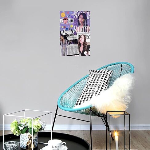 GORVIC Olivia Poster Rodrigo Posters Canvas Poster Room Aesthetic Decoration Wall Art Home Holiday Gift Unframe-style-9 12x18inch(30x45cm) in Saudi Arabia
