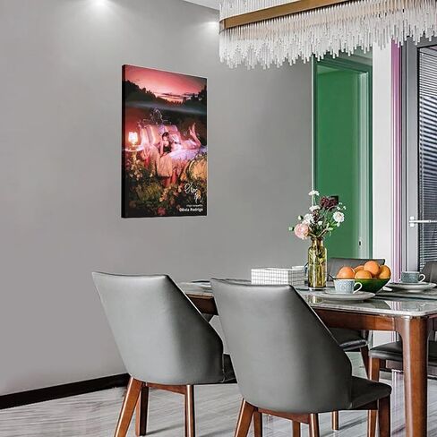 GORVIC Olivia Poster Rodrigo Posters Canvas Poster Room Aesthetic Decoration Wall Art Home Holiday Gift Unframe-style-9 12x18inch(30x45cm) in Saudi Arabia
