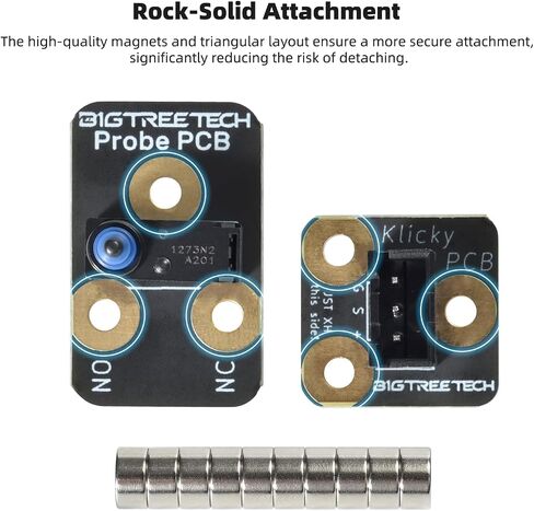 BIGTREETECH Klicky D2H V1.0 Auto Bed Leveling Sensor for Voron 3D Printer Klipper Firmware Compatible EBB SB2209/SB2209(RP2040) CAN, EBB36, EBB42 CAN in Saudi Arabia