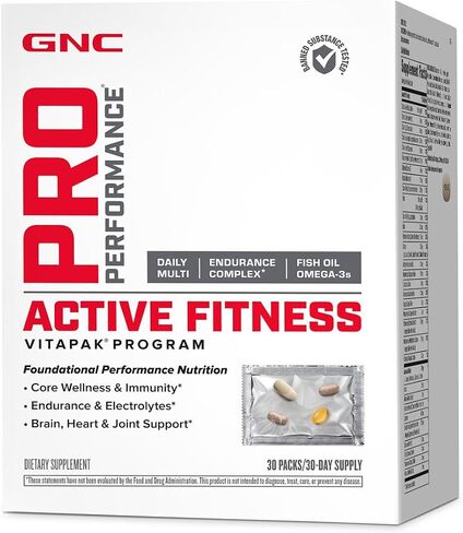GNC Pro Performance Active Fitness Vitapak Program (30 Servings) in Saudi Arabia