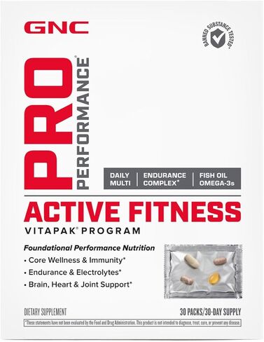 GNC Pro Performance Active Fitness Vitapak Program (30 Servings) in Saudi Arabia