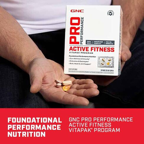 GNC Pro Performance Active Fitness Vitapak Program (30 Servings) in Saudi Arabia