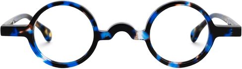 إطار نظارات Zeelool Vintage Acetate Eyewear الدائري مع عدسات شفافة بدون وصفة طبية للنساء والرجال in Saudi Arabia
