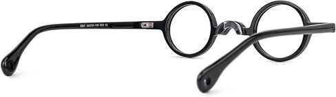 إطار نظارات Zeelool Vintage Acetate Eyewear الدائري مع عدسات شفافة بدون وصفة طبية للنساء والرجال in Saudi Arabia