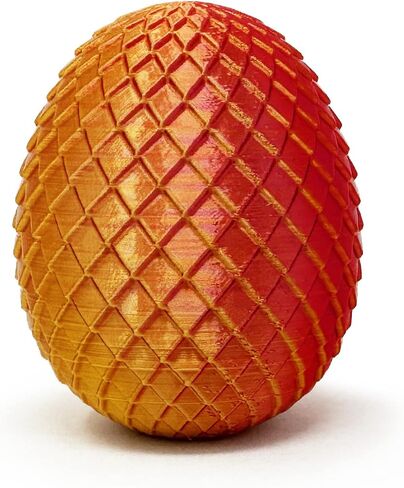 Gizmo Dorks Shiny Silk Filament 1.75mm 1kg Dual Two-Tone Color, Gold Red in Saudi Arabia