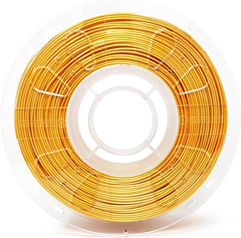 Gizmo Dorks Shiny Silk Filament 1.75mm 1kg Dual Two-Tone Color, Gold Red in Saudi Arabia