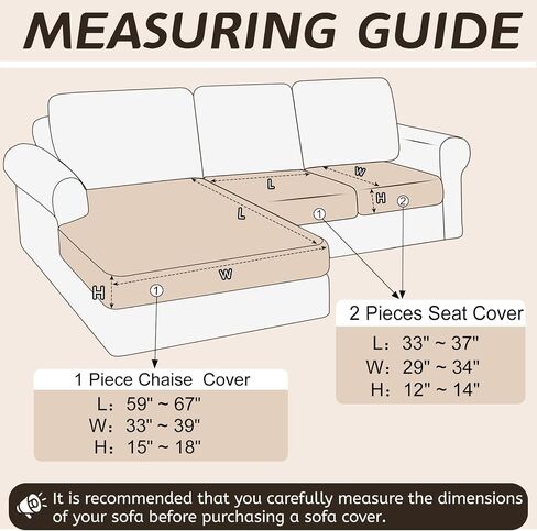 Arfntevss Velvet Striped Sectional Couch Covers L Shape Sofa Cushion Covers with Chaise Lounge Stretch Seat Slipcover Anti-Slip Magic Soft Furniture Protector (3 Seat Cover 1 Chaise, Black) in Saudi Arabia