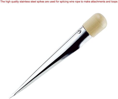 الفولاذ المقاوم للصدأ حبل الربط مسمار FID مع قطر مقبض خشبي. 1/8 "إلى 1/2"، 1/2 "إلى 1"، 1 "وفوق الحبل in Saudi Arabia