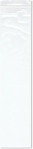 Plymor 4" x 18" (Pack of 100), 2 Mil Zipper Reclosable Plastic Bags in Saudi Arabia