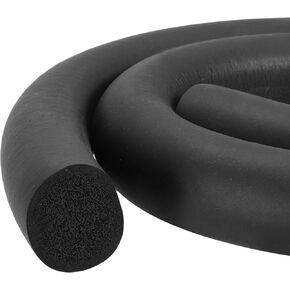 uxcell Foam Rubber Weather Seal Strip, 30mm(1.18") Diameter x 1 Meter(3.28Ft) Long Round EPDM Solid Rubber for Reduce Noise, Shock, Friction in Kuwait