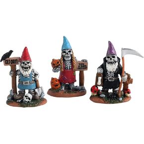 Lemax SKELETON GARDEN GNOMES #14832