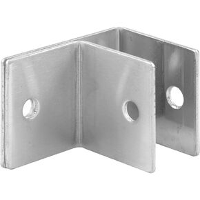 Sentry Supply 656-3012 One Ear Wall Brackets, 1 In., Stainless Steel, Satin Finish with T-27 Torx Fasteners (Single Pack)