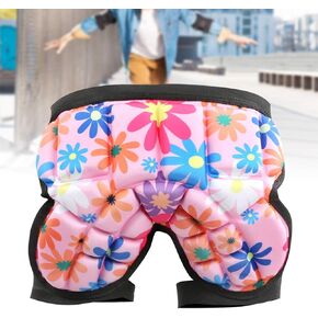 Kids Hip Pad, Kids Hip Protective Gear Guard Pad Padded Shorts for Skiing Roller Skating Snowboard Protective Gear