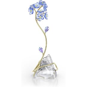 Swarovski Florere Small Bouquet Figurine, Multicolored Crystals with Lacquered Metal Accents, Part of the Swarovski Florere Collection