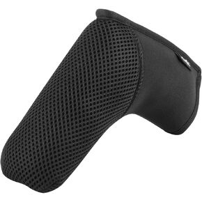 Comsos Golf Putter Cover Mesh Blade Putter Headcover Golf Club Protector Sleeve Compatible with Odyssey Blade Putter and Fit for Taylormade Blade Putter, Black
