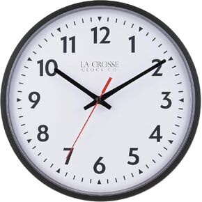 LaCrosse 404-2636-INT 13-Inch Info-Tech Commercial Analog Wall Clock