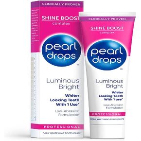 Pearl Drops - Strong Polished White Toothpolish - Enamel Strengthening - with Polishing Agents - 75ml