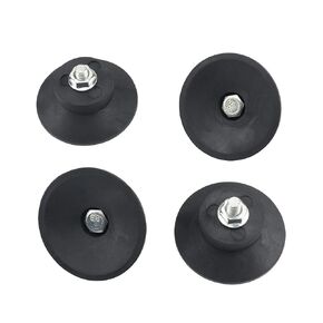 FYSETC 4Pcs Vorn 2.4 R2 Silicone Spacers 3D Printer Heatbed Part Silicone Leveling Solid Bed Mount Hotbed Column Compatible with Vorn 2.4/ Switchwire/Triden Bottom Connect (0.55Inch, 0.31Inch)