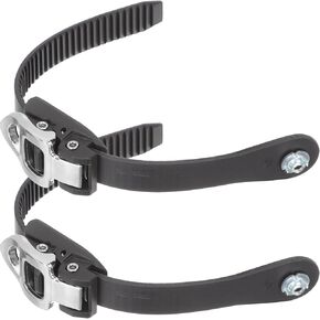 Roller Skate Strap 2Pcs Inline Roller Shoes Strap Professional Buckle Strap Replacement Snowboard Straps Energy for Men Kids(Black) Roller Skate