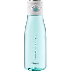 24oz Tritan Water Bottles, Direct Drinking BPA Free Sports Water Bottle Leakproof Clear Plastic Water Bottles with Safety Lock Pop-up Lid and Portable Handle for Travel, Gym Back to School