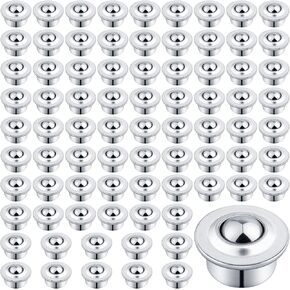 5/8" Roller Ball Transfer Bearing, 80PCS CY-15H Carbon Steel Ball Bearing Rollers, Ball Transfer Bearing Casters Universal for Conveyor, Transmission, Load Capacity 44lbs in Saudi Arabia