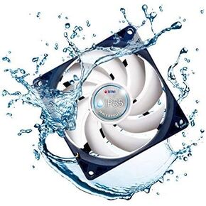 TITAN- 12V DC IP55 Waterproof/Dustproof Case Cooling Fan (140mm (2 Pack))