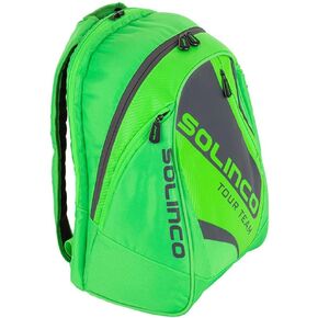 Solinco Tour Tennis Backpack Full Neon Green (OS)