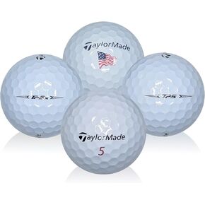 Afford-A-Ball Golf. (25 Pack) Recycled for Taylormade TP5 & TP5x white Golf Ball Mix. Golf Supplies for Men & Women. Premium golf balls.