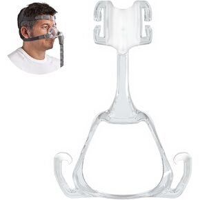 Replacement Frame System for Mirage Fx, Reuse Headgear Nasal Guard Replacement for Mirage Fx, Mask Replacement Frame Kit for Nasal Mask (Widened)