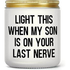 Daughter in Law gifts from Mother in Law Father in Law - Birthday Wedding Mothers Day Xmas Gifts for Daughter in Law from Mom Dad - Funny Candle Gifts for Daughter in Law Sons Girlfriend Sons Wife