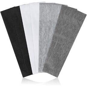 Headbands for Women Non Slip, Stretchy Sweat Headband for Workout Yoga Running, Head Bands for Women's Hair - 8 Pack