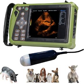 S0 Vet Ultrasound machine for Pregnancy Veterinary Ultrasound Scanner with 3.5Mhz Convex Probe for Dog,Cat,Goat,Pig