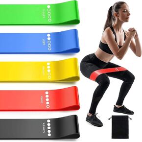 Joint Forces Premium Exercise Bands, Durable, Consistent Performance, Strength Progression, Portable Fitness
