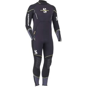 SCUBAPRO Sport Steamer 5 mm Men’s Diving Wetsuit (Extra Large, Black/Yellow)