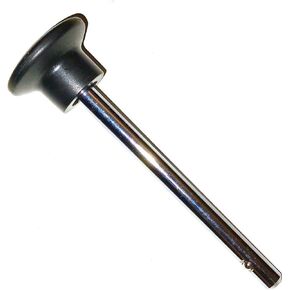 SBDs Quick Release Pin Tensile (3/8" Dia - 3-3/4" Locking Space) Universal World Class Weight Stack SELECTOR Key - w/Jumbo 1-3/4" Dia Round Designer KNOB |Detent Hitch PINS | Chrome PL Steel Shaft