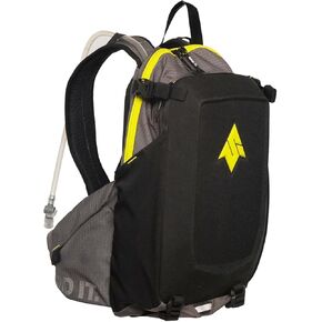 Send It Defender 15L Bag, MTB, MOTO Backpack with Spine Protector for Men and Women. Hydration Backpack with Cell Padding, Adjustable Fit for Everyone