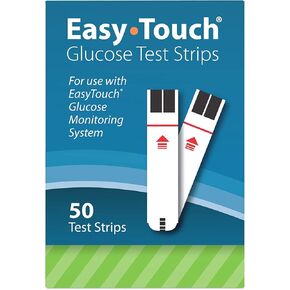 شريط اختبار الجلوكوز EasyTouch، عدد 100 من Easy Touch