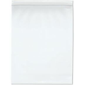 Plymor 8" x 10" (Pack of 100), 8 Mil Extra Thick Heavy Duty Zipper Reclosable Plastic Bags