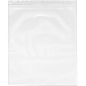 Plymor 13" x 15" (Pack of 25), 6 Mil Industrial Duty Zipper Reclosable Plastic Bags