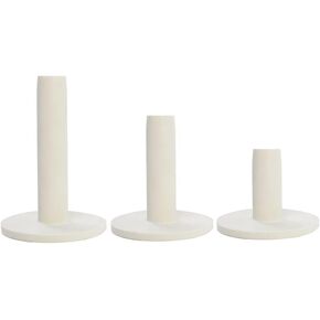 Rubber Golf Tees for Practice Mat Driving Range Pack of 3 Fit Indoor and Outdoor Practice (Light Grey)