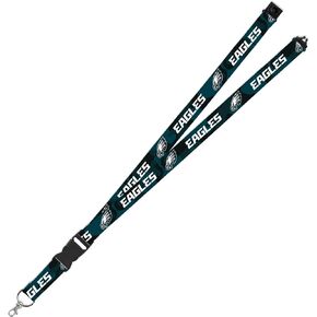 Rico Industries Philadelphia Eagles NFL Break Away Safety Lanyard with Detachable Lobster Claw End