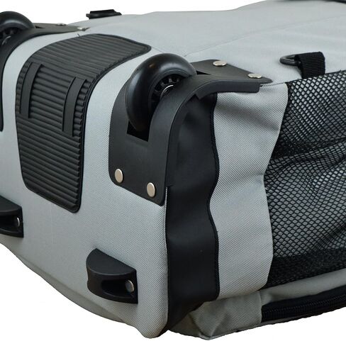 NCAA Wheeled Backpack, 19-inches, Grey in Saudi Arabia