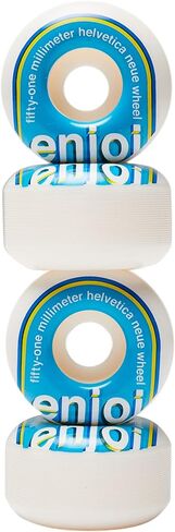 عجلات لوح التزلج إنجوي هيلفيتيكا نيو - أزرق - 51 ملم in Kuwait