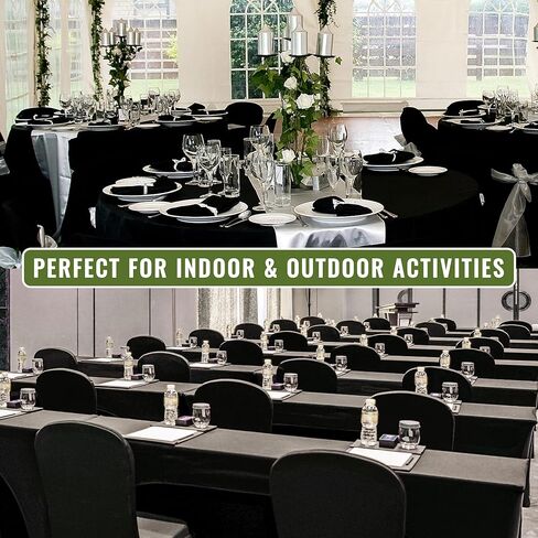 عبوة واحدة من غطاء كرسي قابل للطي مصنوع من الألياف اللدنة باللون الأسود لحفلات الزفاف وحفلات الطعام in Kuwait