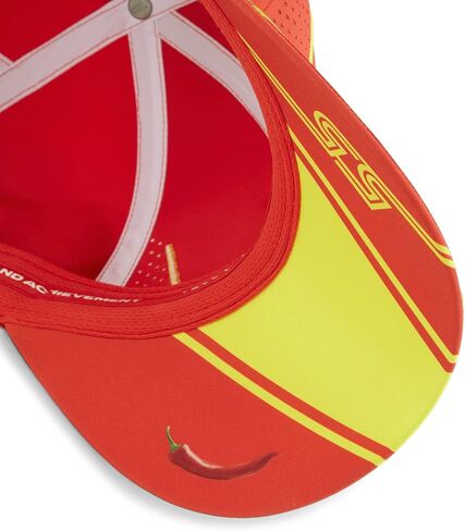 PUMA Scuderia Ferrari Kids 2024 Carlos Sainz Cap Burnt Red - Size: One Size Fits Most in Saudi Arabia