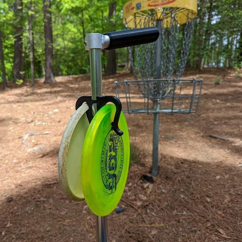 Disc Golf Cart Putter Clip | Holds 2 Putters on your ZUCA Cart | Easily attach to a ZUCA cart handle | Essential Zuca Cart Accessories | Made in The USA | Zuca Disc Golf Cart Accessories in Saudi Arabia