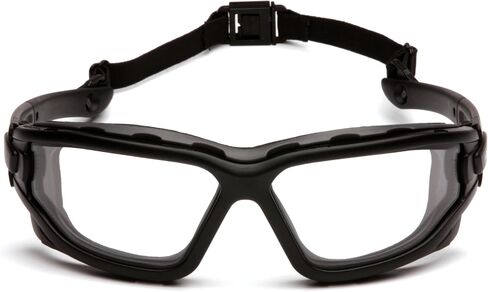 Pyramex I-Force Sporty Dual Pane Anti-Fog Goggle, Black Frame/Amber Anti-Fog Lens in Saudi Arabia